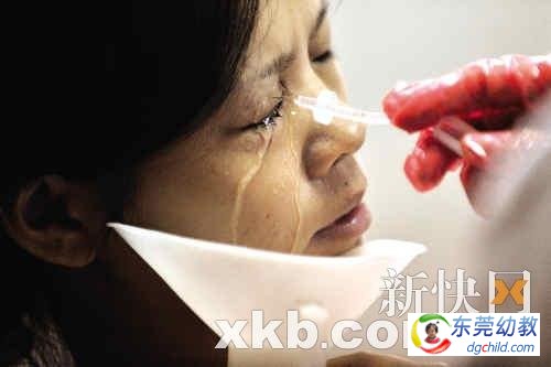 广州红眼病转向家庭 求医患者一日近千人(图)